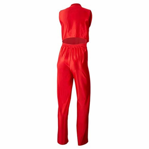 Nike Women's Fitness Red Jumpsuit - Picture 3 of 16